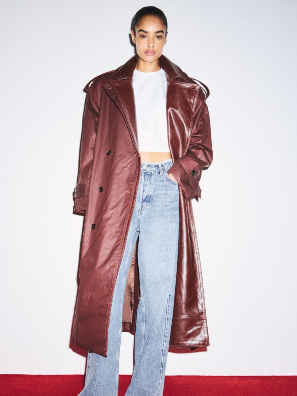 New KELLY WEARSTLER H&M  Trench Coat